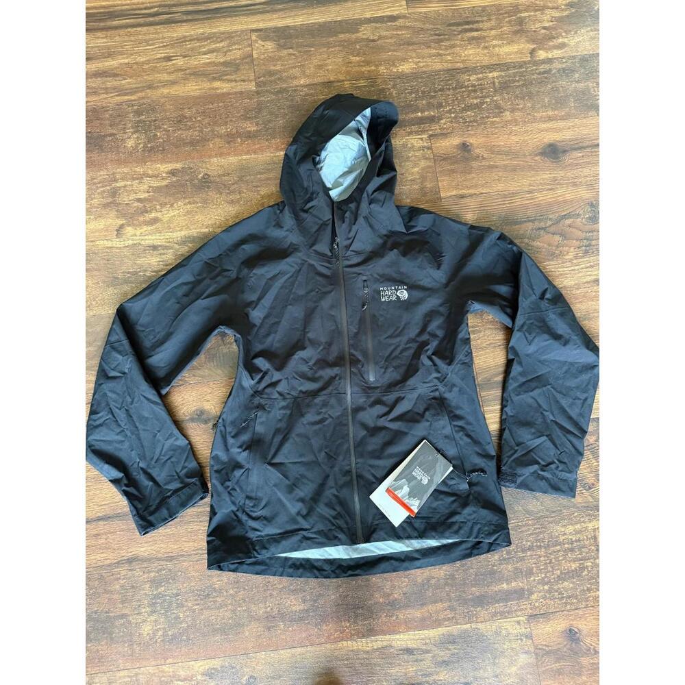 NEW Mountain Hardwear Men's Stretch Ozonic 'Black' Jacket OM0704 SZ Small